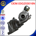 Turbocharger GT1749V 038253019A com alta qualidade